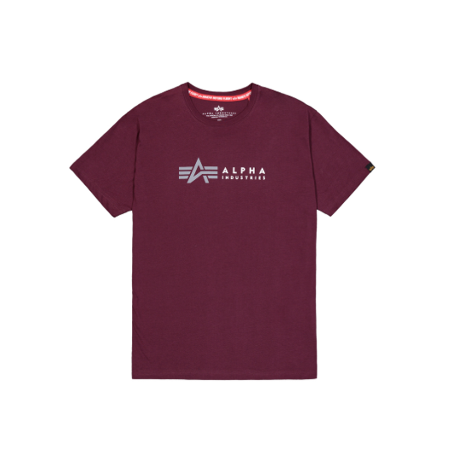 Alpha Label T - dark cherry