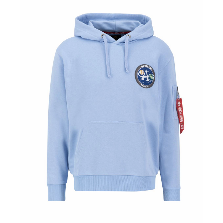 Apollo Mission Hoody - light blue