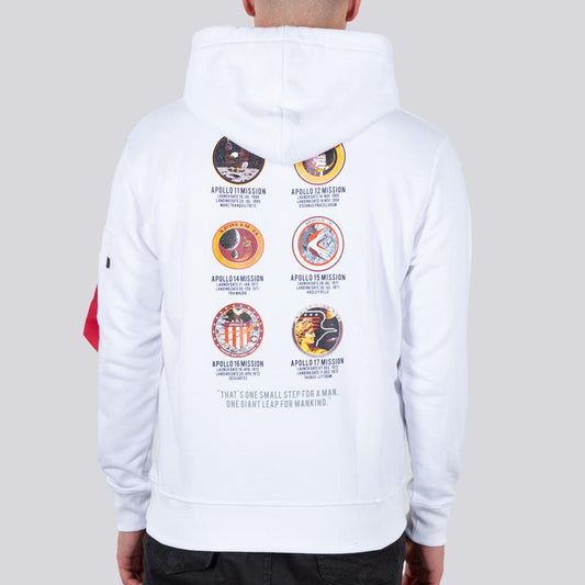 Apollo Mission Hoody - white