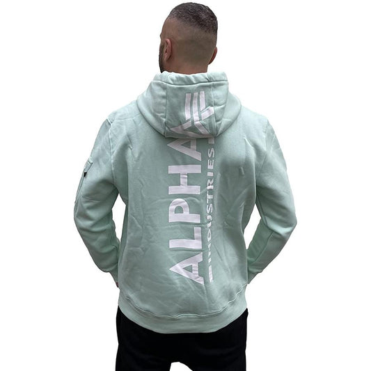 Back Print Hoody - mint