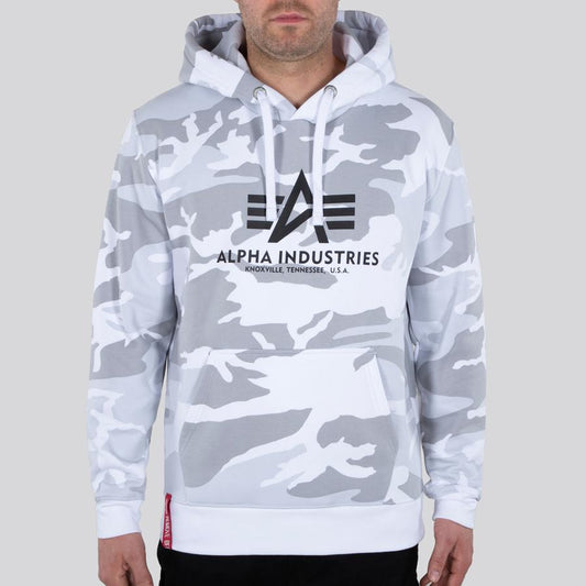 Basic Hoody Camo - white camo