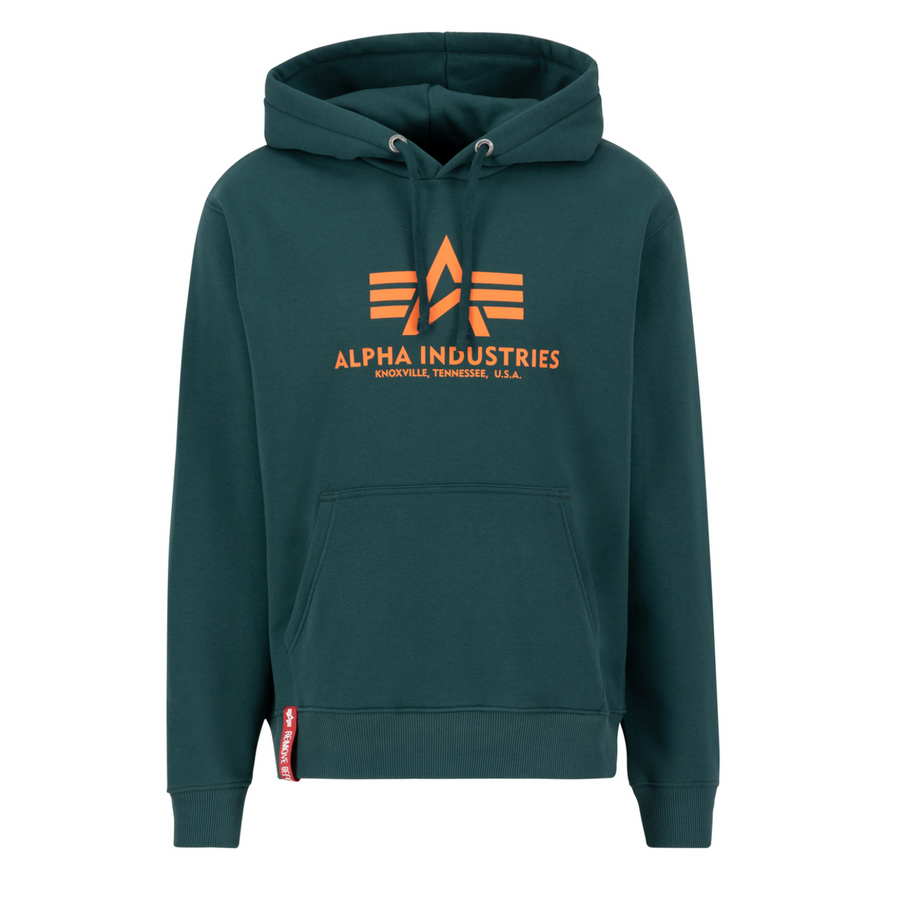 Basic Hoody - force green