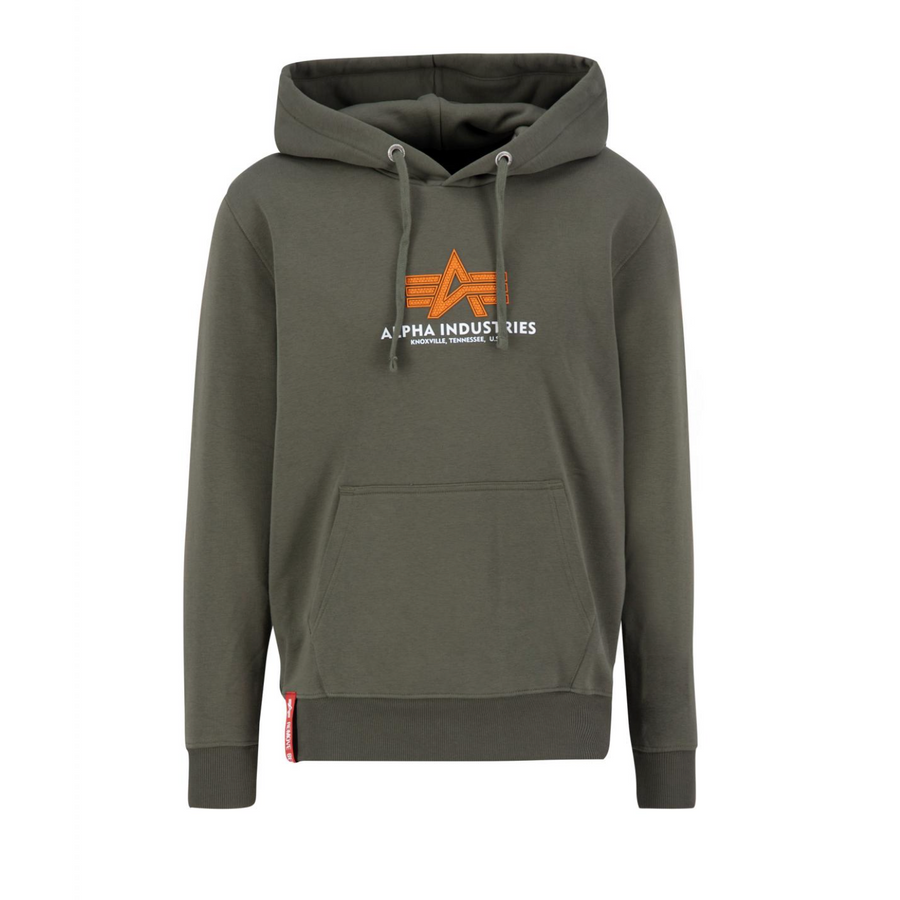 Basic Hoody Rubber - dark olive