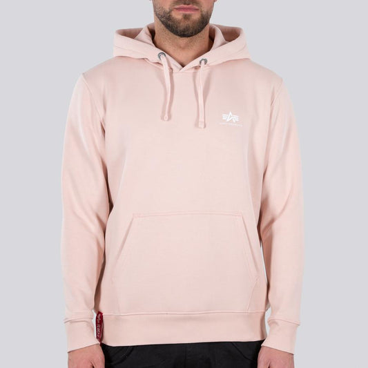 Basic Hoody Small Logo - pale peach