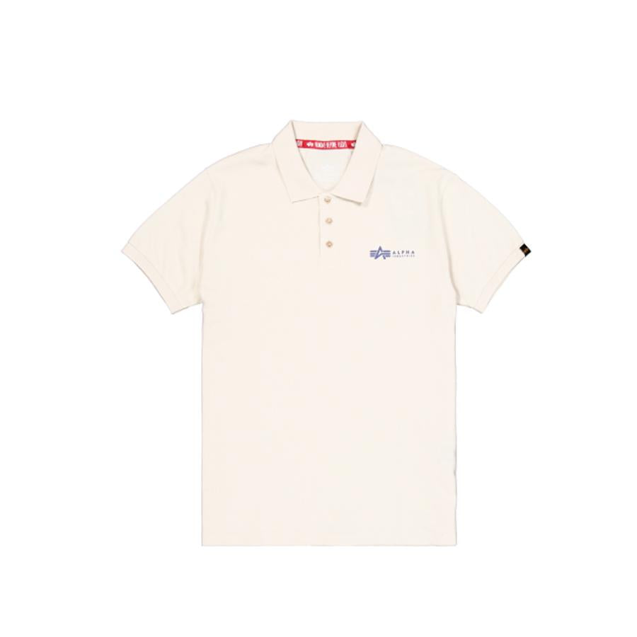 Basic Polo SL - vintage white