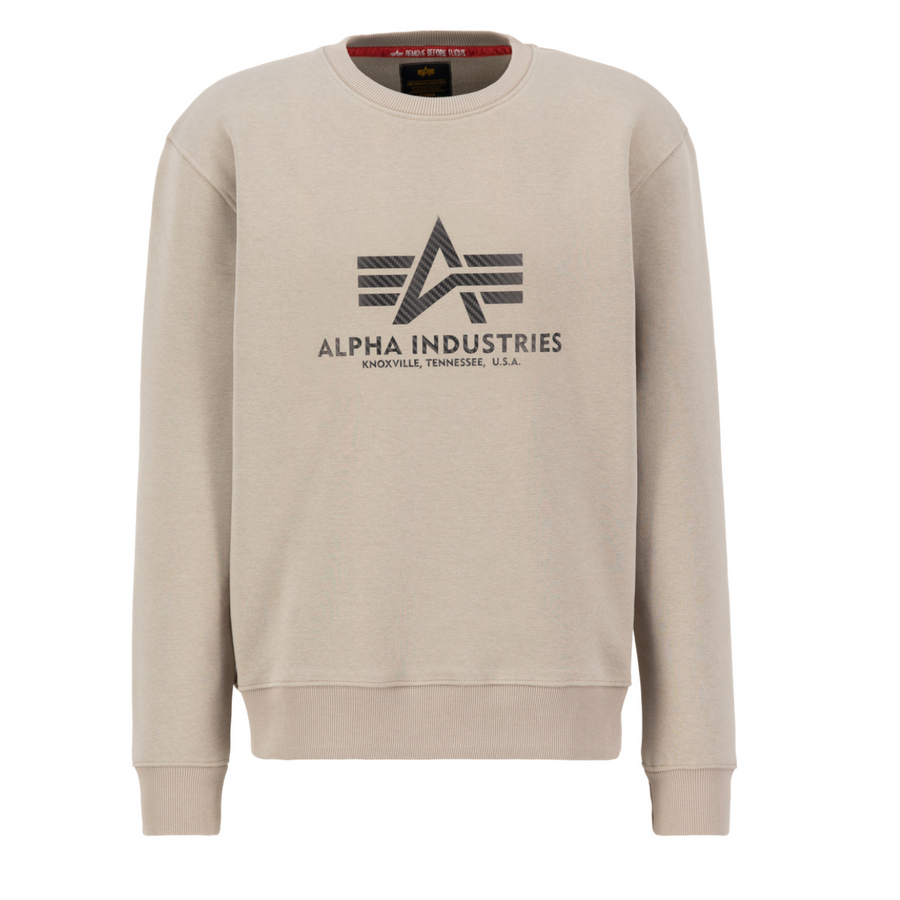 Basic Sweater Carbon - vintage sand