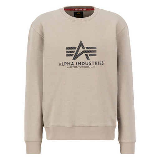 Basic Sweater Carbon - vintage sand