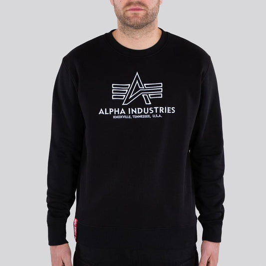 Basic Sweater Embroidery - black/white