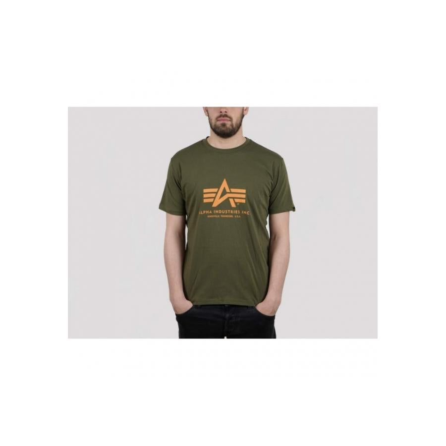 Basic T - khaki green
