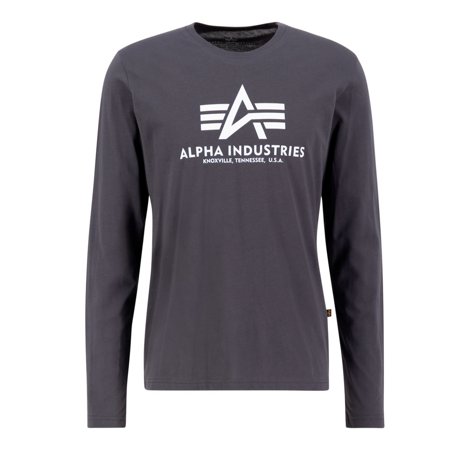 Basic T LS - vintage grey