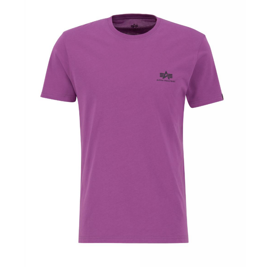 Basic T Small Logo - dark magenta