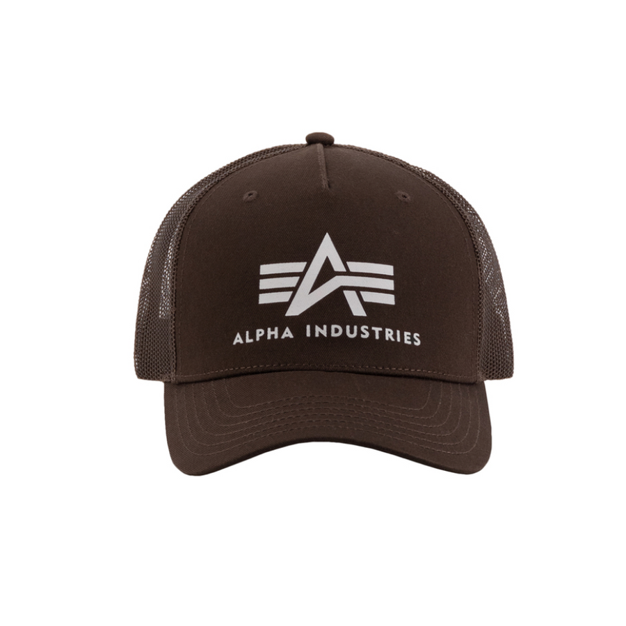 Basic Trucker Cap - hunter brown