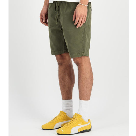 Basic Cotton Short - dark olive