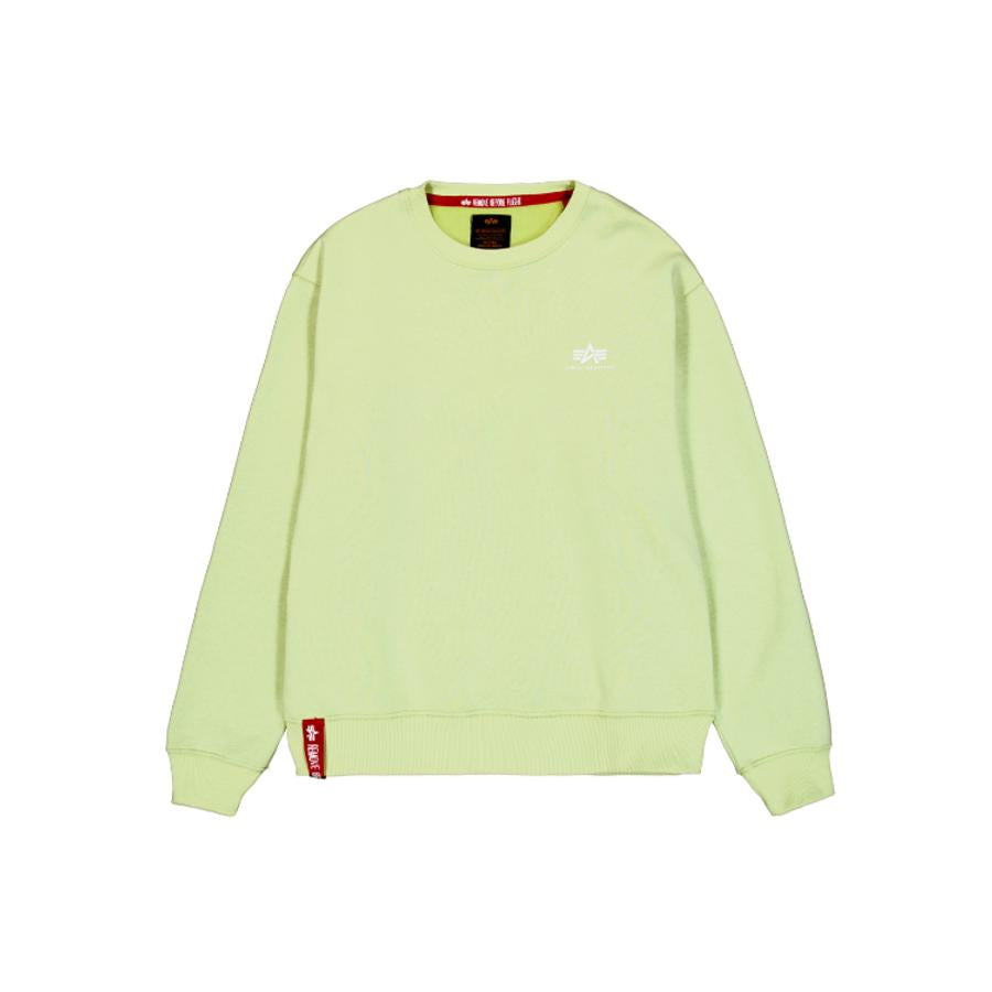 Basic Sweater Small Logo - arctic lime