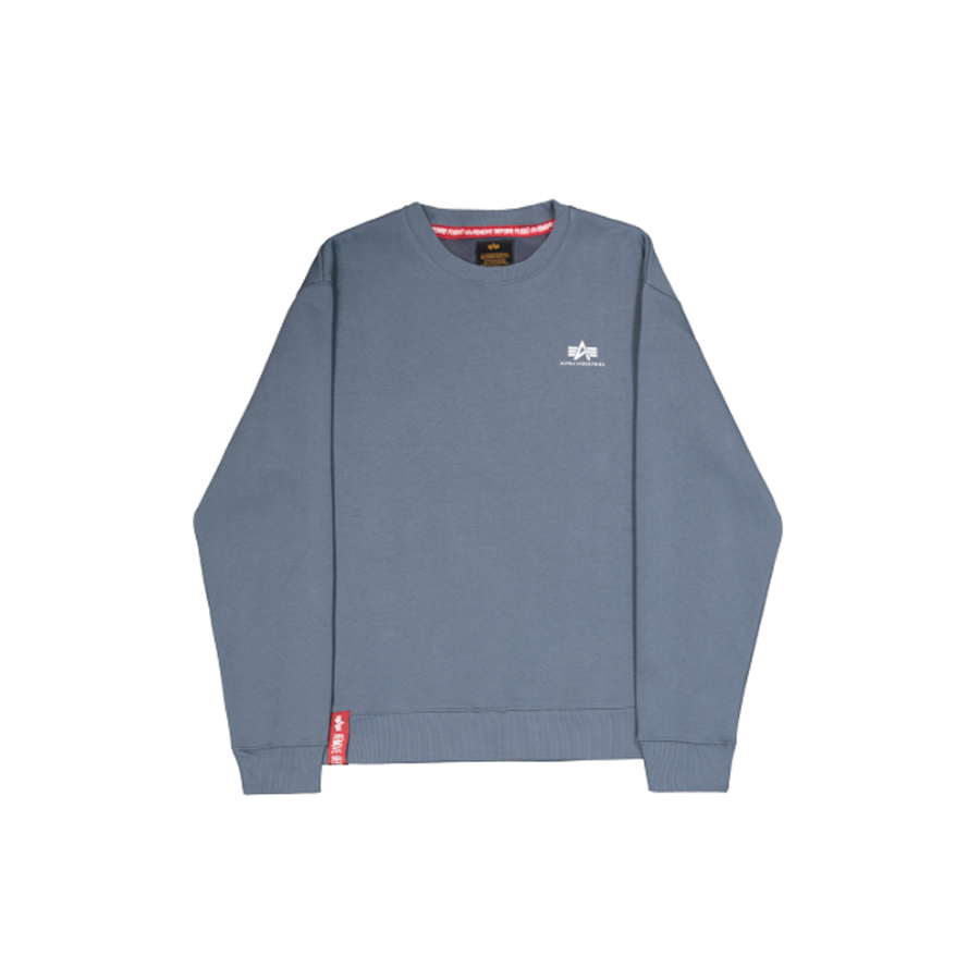 Basic Sweater Small Logo - denim blue