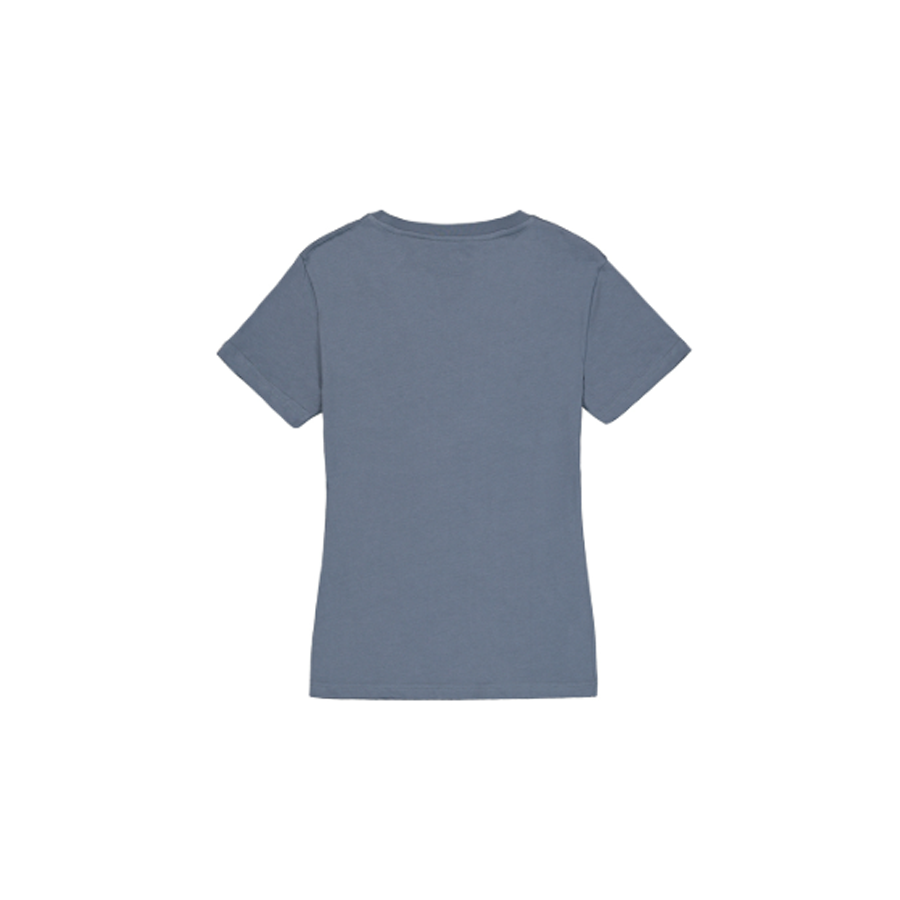 Basic T Small Logo Woman - denim blue
