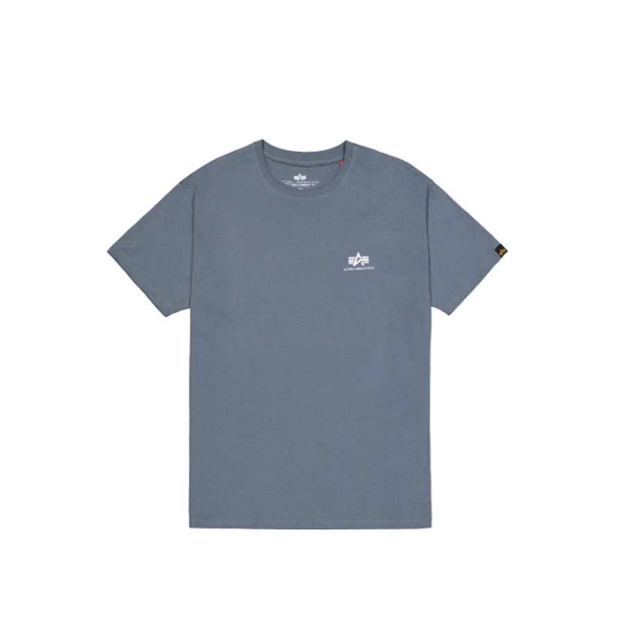 Basic T Small Logo - denim blue