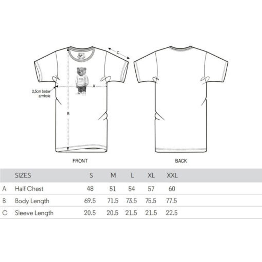 SS25 Poster Backprint T-Shirt, Filou CXXIV. - White