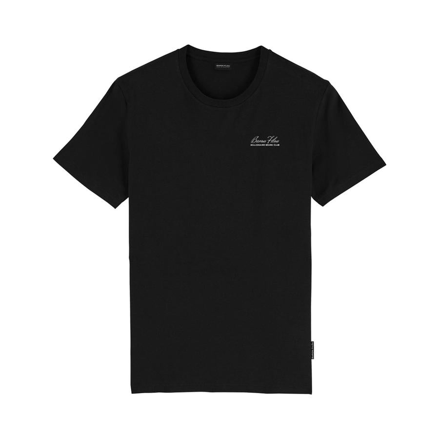 FW24 Organic Backprint T-Shirt, Filou LXXXIX. Euro - Black