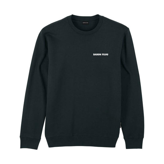 Backprint Pullover Filou CVII. - Black
