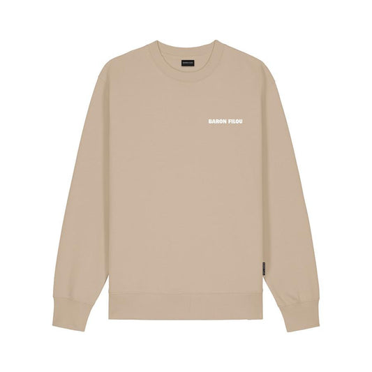Backprint Pullover Filou CXXXVI. - Sand Brown