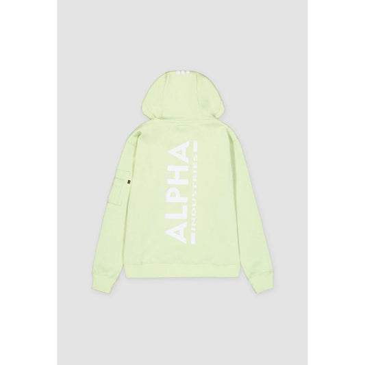 Back Print Hoodie - arctic lime
