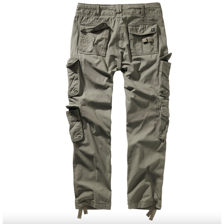 Pure Slim Fit Trousers - olive