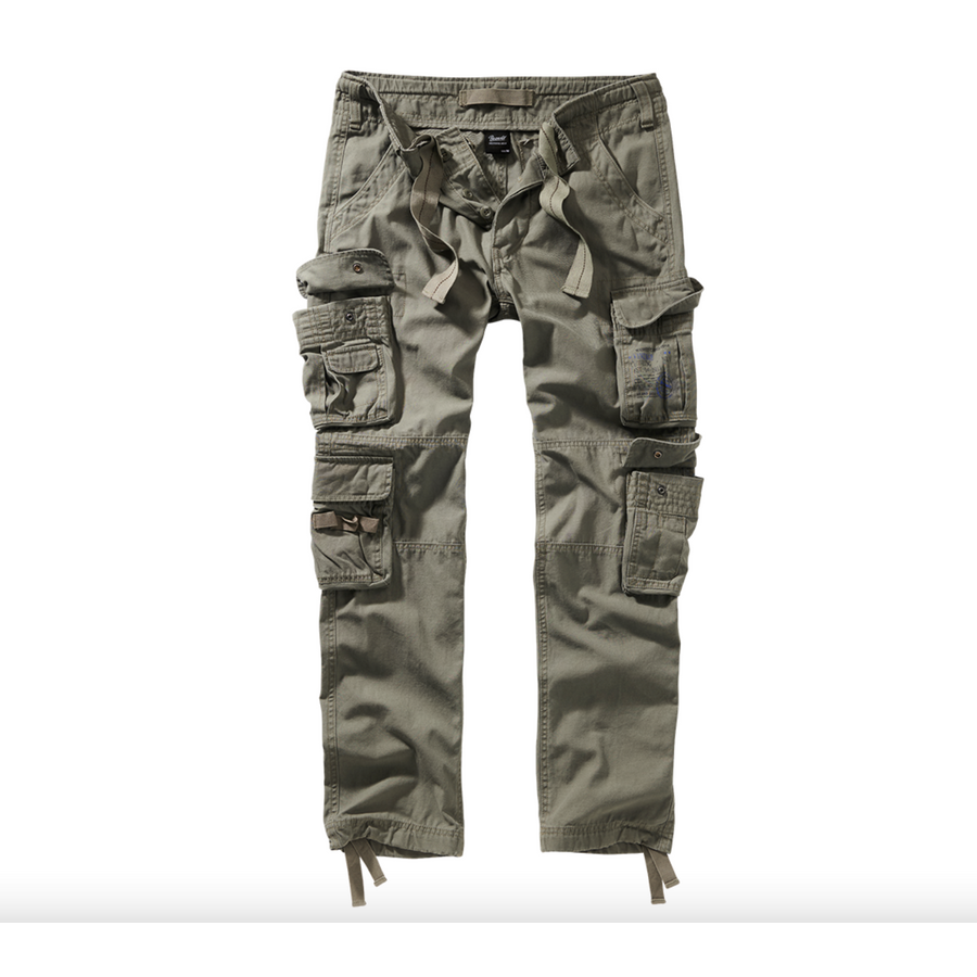 Pure Slim Fit Trousers - olive
