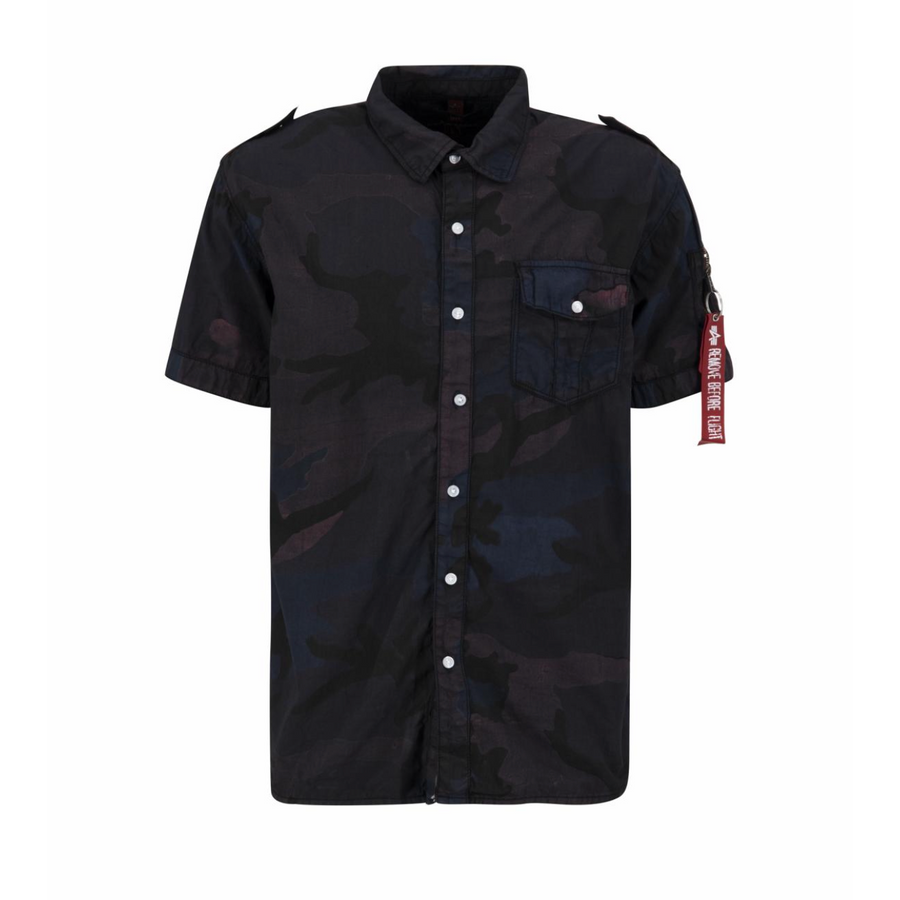 Camo Shirt S - black camo