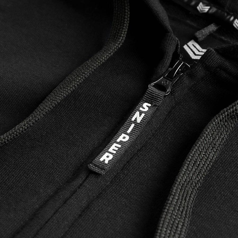 Commander Zip Hoody SL - black