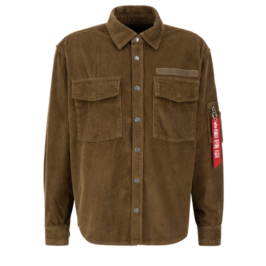 Cord Overshirt - sand