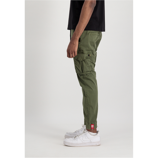Cotton Twill Jogger - dark olive