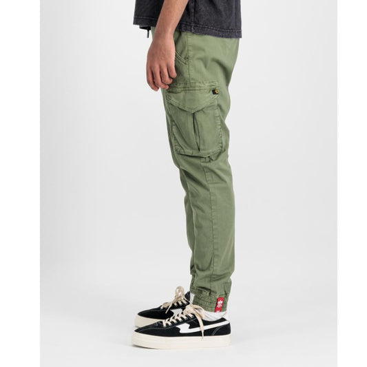 Cotton Twill Jogger - vintage green
