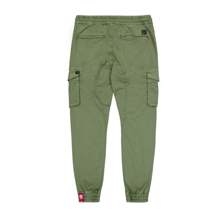 Cotton Twill Jogger - vintage green