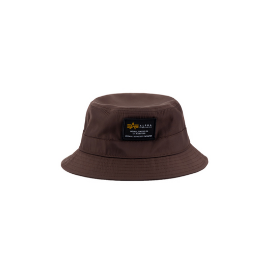 Crew Bucket Hat - hunter brown