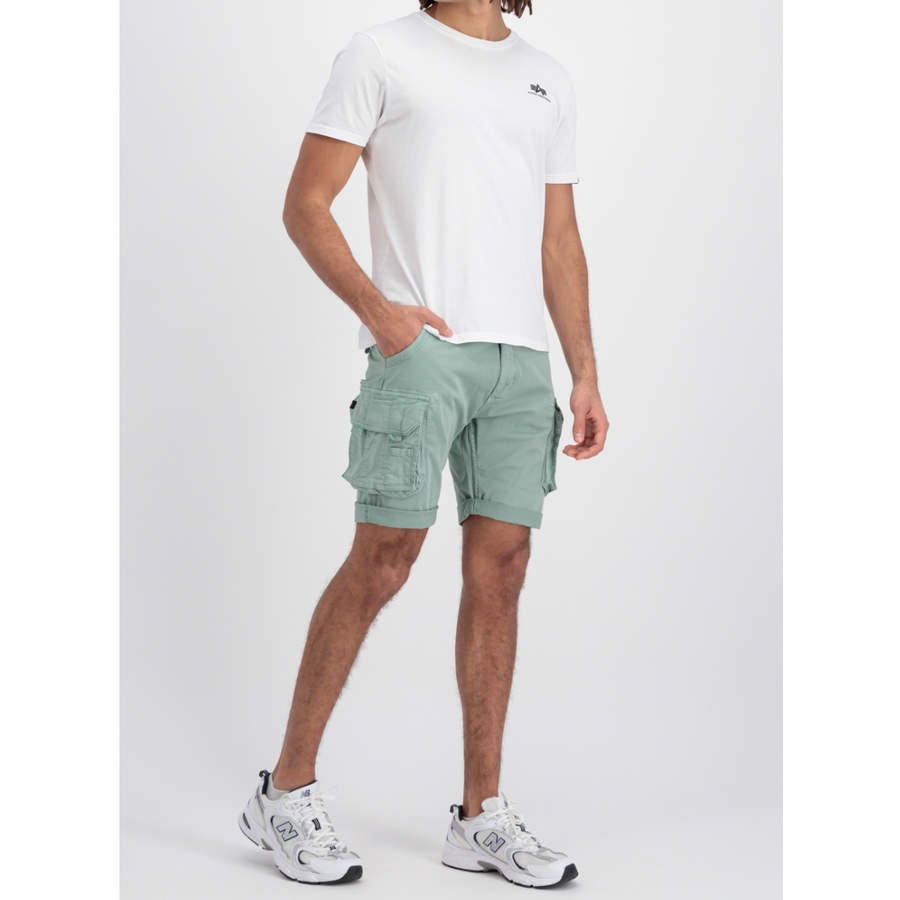 CREW SHORT - dusty green