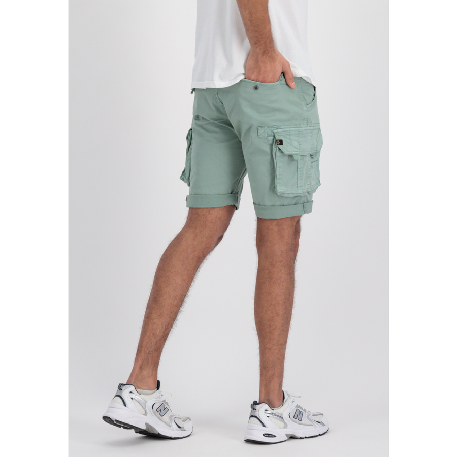 CREW SHORT - dusty green
