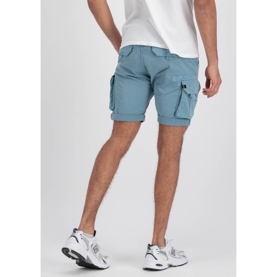 CREW SHORT - greyblue