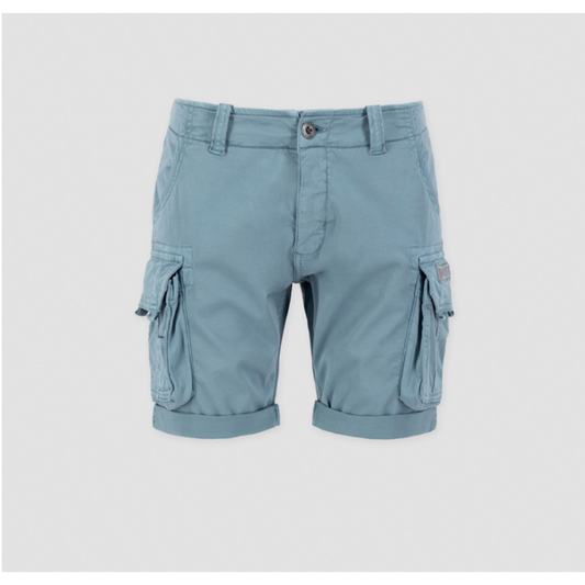 CREW SHORT - greyblue