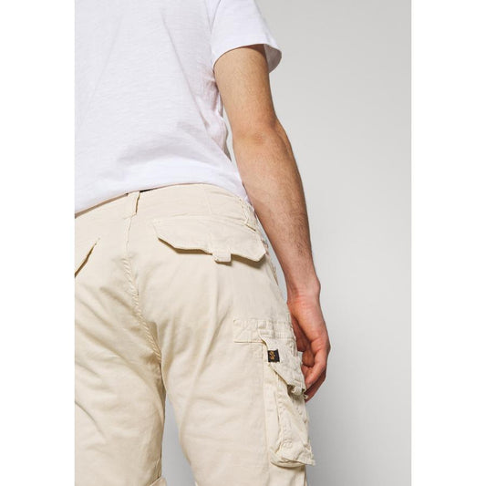 CREW SHORT - jet stream white