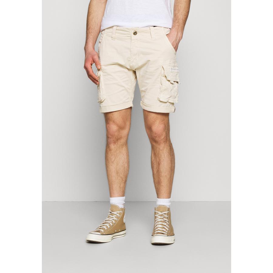 CREW SHORT - jet stream white