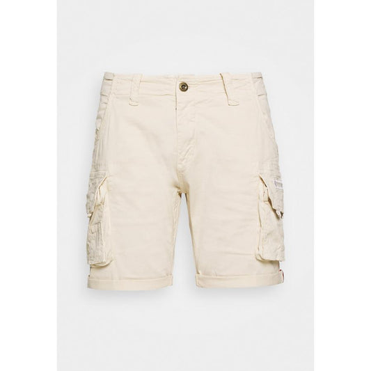 CREW SHORT - jet stream white