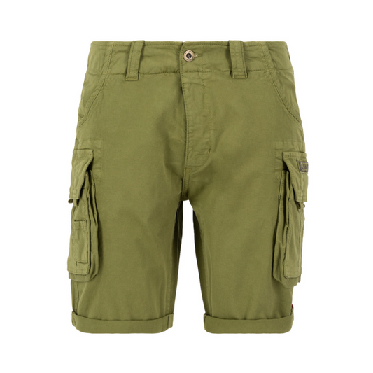 CREW SHORT - moss green