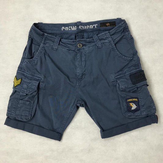 CREW SHORT PATCH - new navy