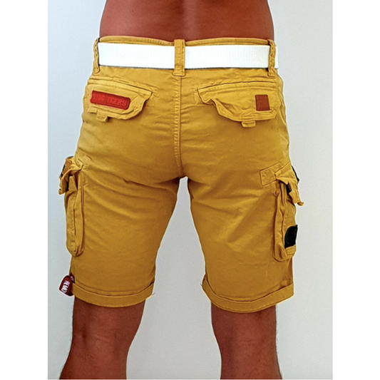 CREW SHORT PATCH - wheat