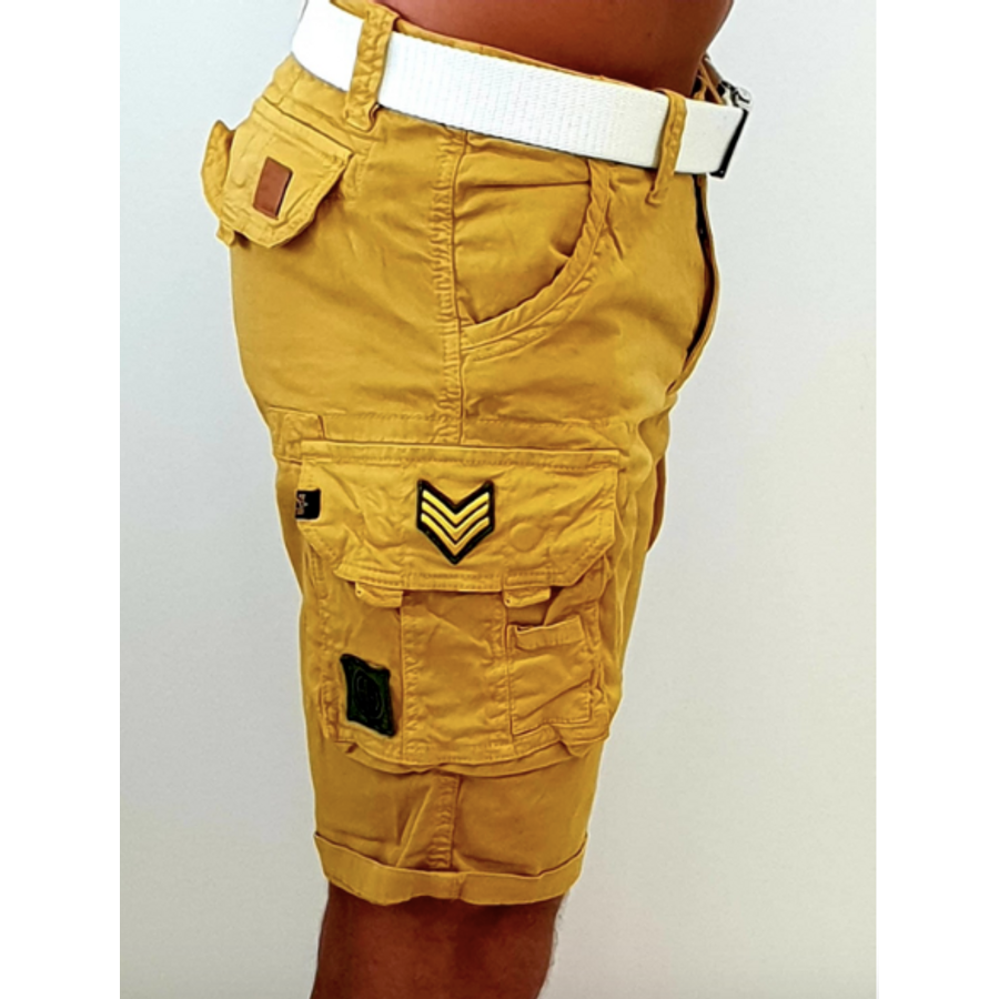 CREW SHORT PATCH - wheat