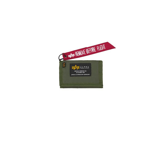 Crew Wallet - sage green