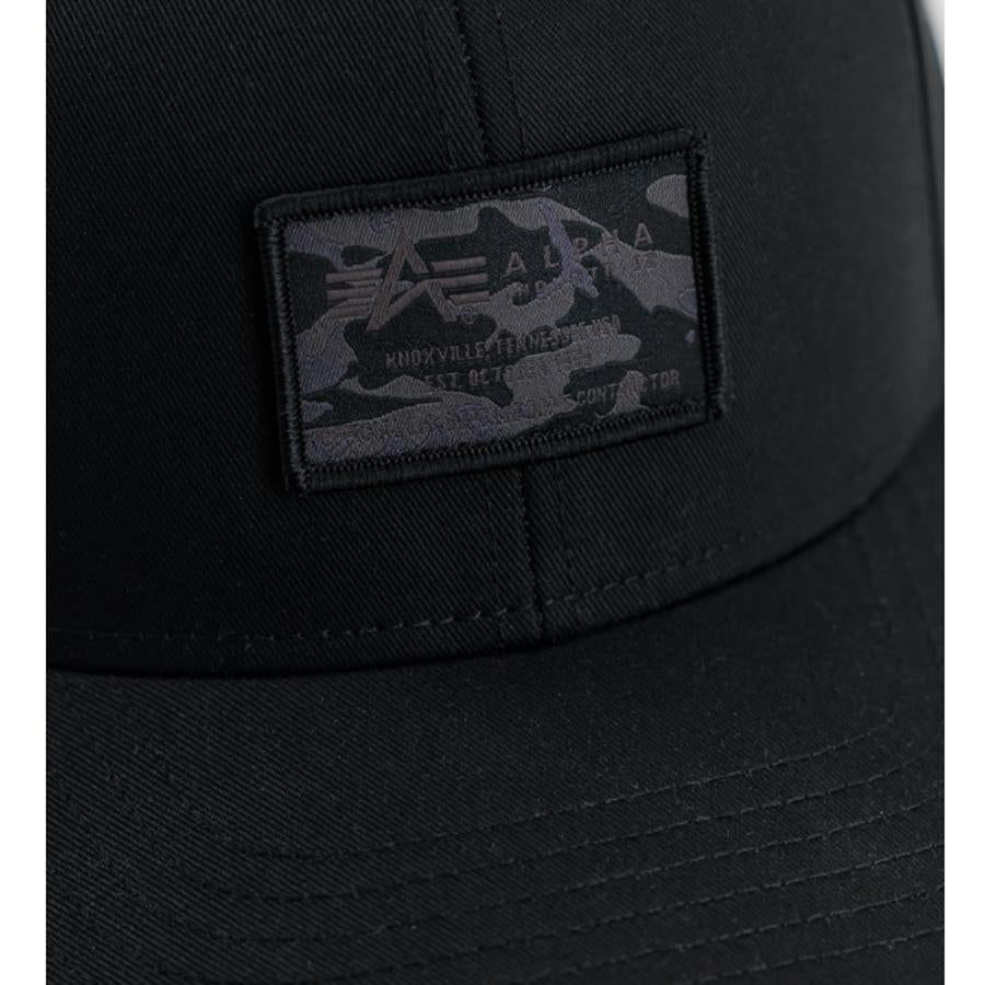 Crew Camo Cap - black