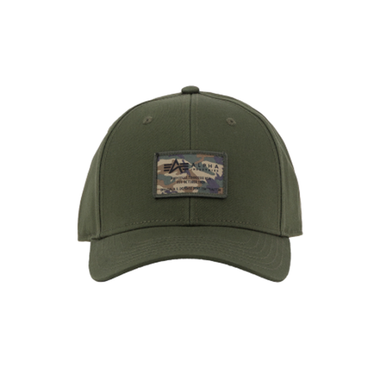 Crew Camo Cap - dark olive