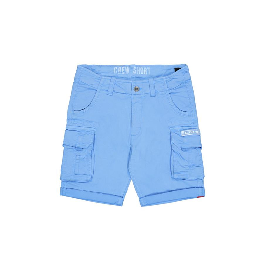 CREW SHORT - mediterianian blue